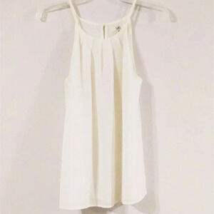 Ya Los Angeles‎ Sheer Cream Tank Top